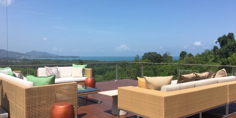 View from Villa 16 taken with mobile camera