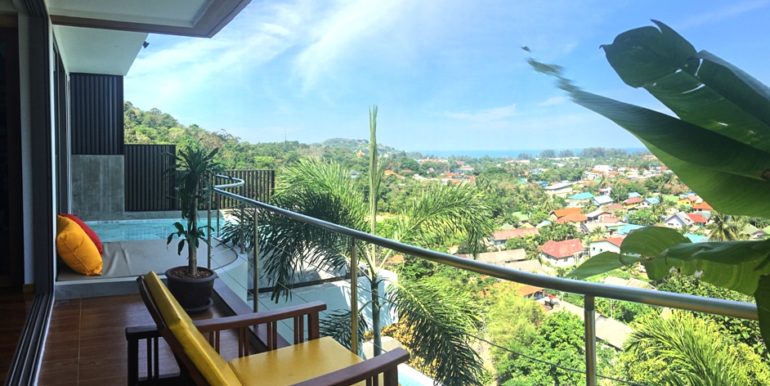 Master bedroom- balcony - view