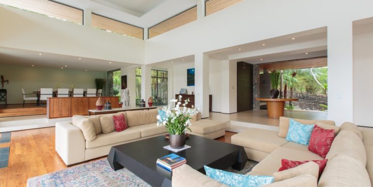 Living room at villa 8, Samsara private estate, Kamala, Phuket, Thailand