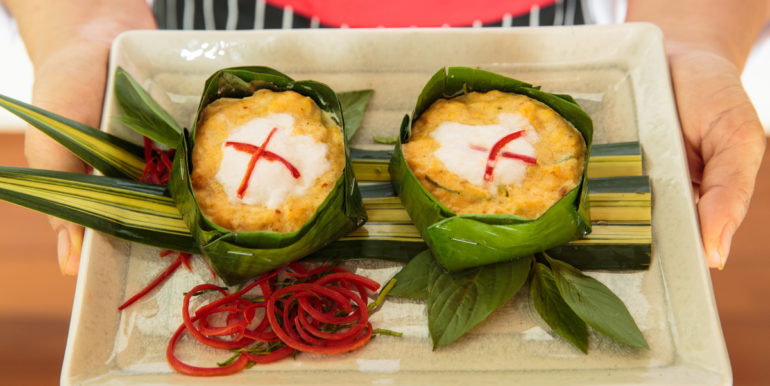 In villa dining at villa 2, Samsara private estate, Kamala, Phuket, Thailand