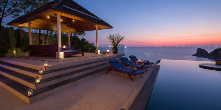 Pool Sala at villa 2, Samsara private estate, Kamala, Phuket, Thailand