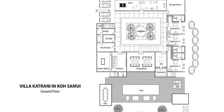 7 Bedroom Koh Samui Tennis Court, Nightclub etc (43)