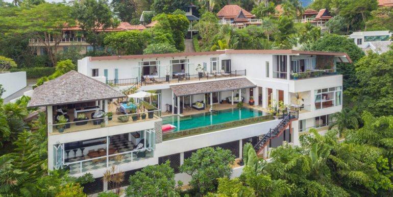 6Br-Luxury Pool Villa Ocean View, Kata (IKA-421) (1)